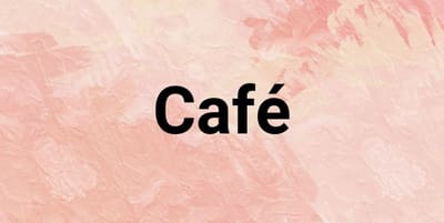 café