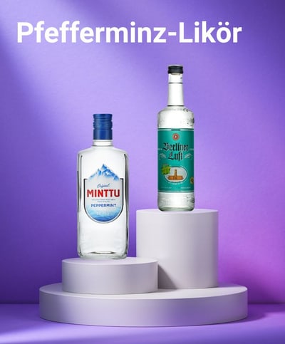 Pfefferminz Liköre