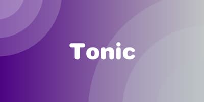 Eau tonique