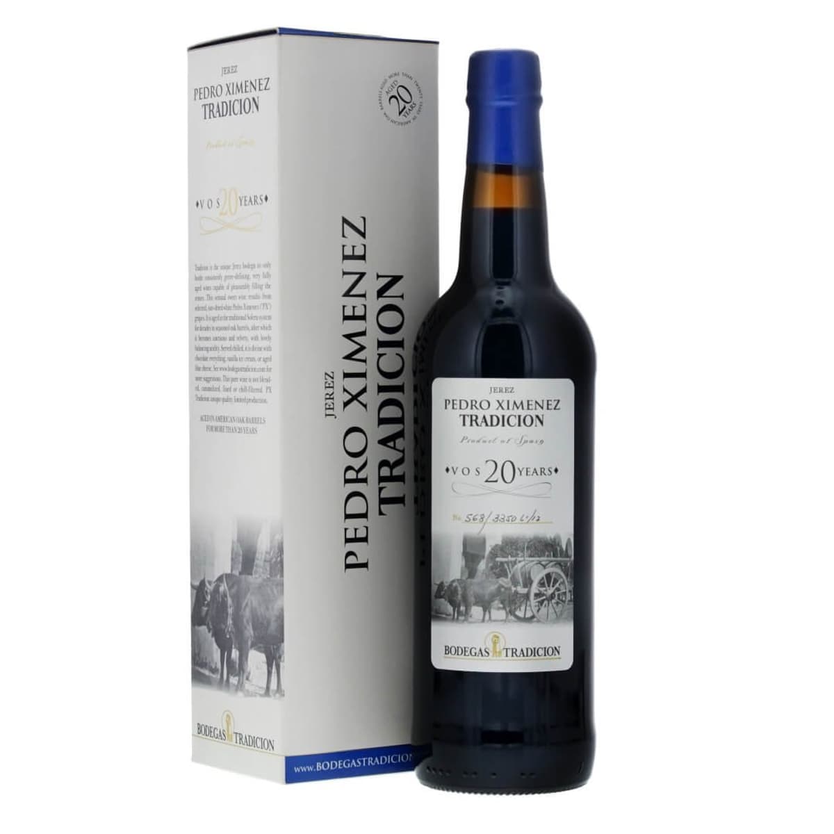 Bodegas Tradición Pedro Ximénez 20 Years V.O.S. Sherry 75cl