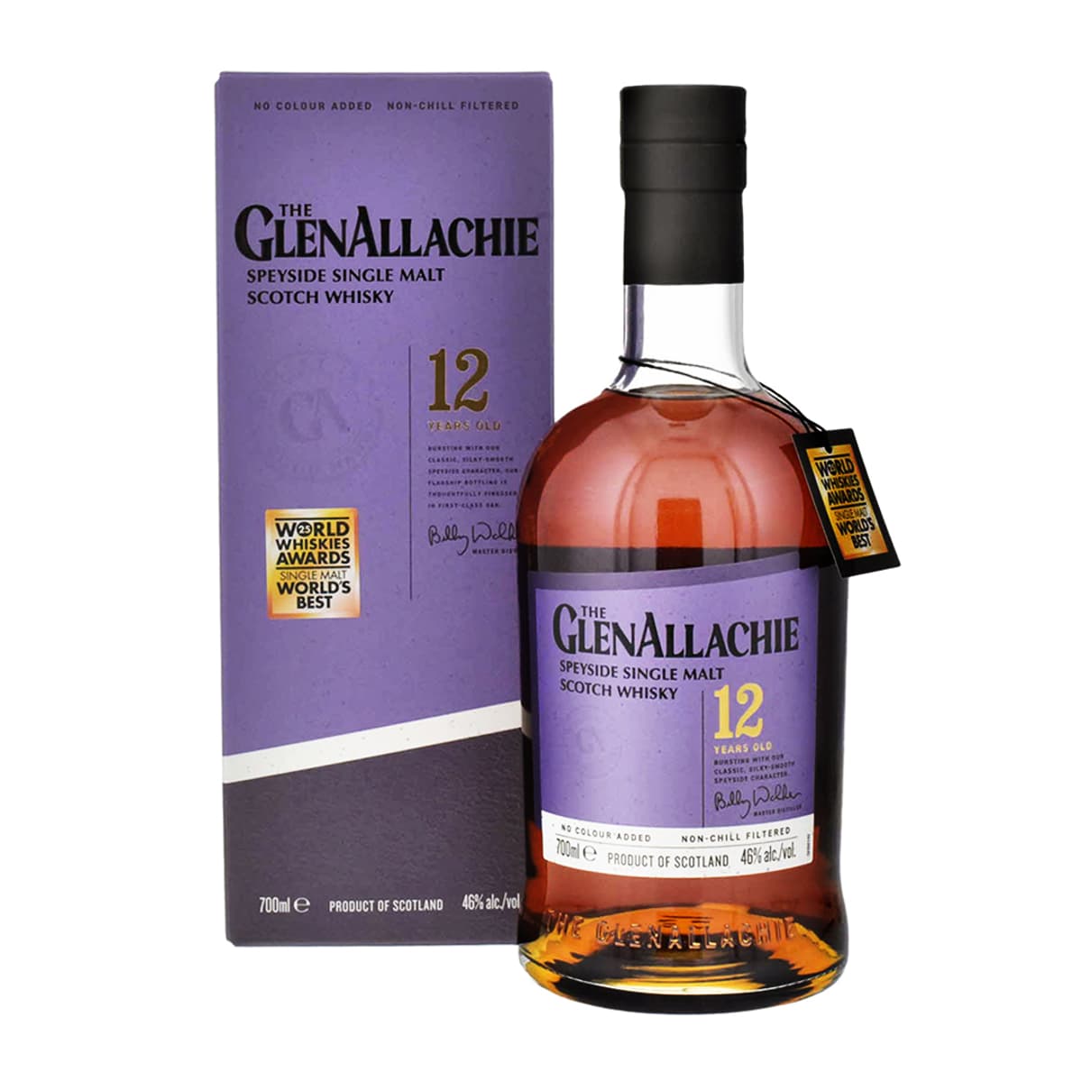 THE GLENALLACHIE 12年 スコッチウイスキー 700ml The GlenAllachie 12 Years Speyside Single Malt Whisky 70cl | Drinks.ch