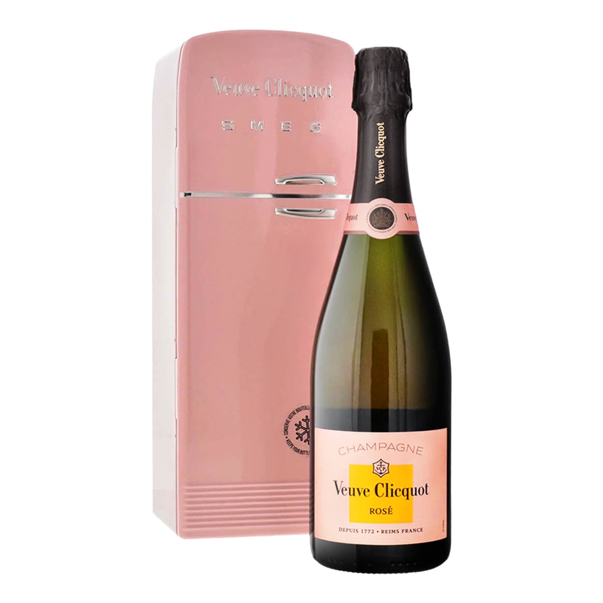 Smeg's Veuve Clicquot Refrigerators - Cucine d'Italia