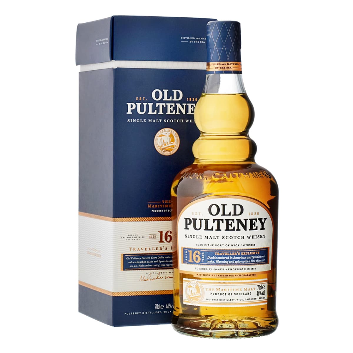 Whisky écossais - Highlands - Old Pulteney Distillery - Huddart Single Malt  Scotch Whisky + Coffret