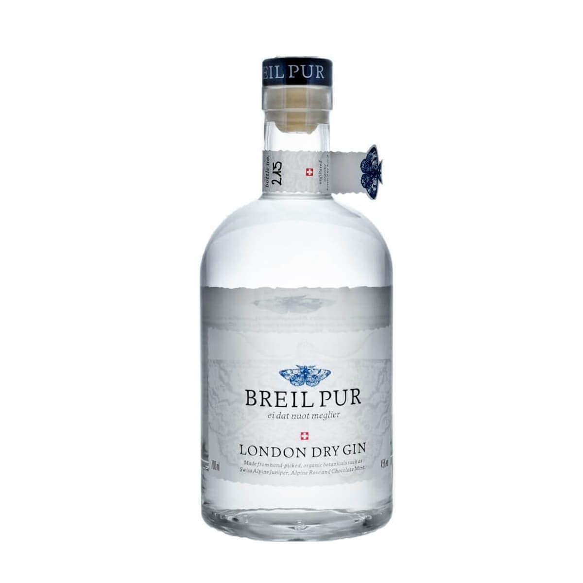 Breil Pur London Dry Gin 70cl Drinks.ch