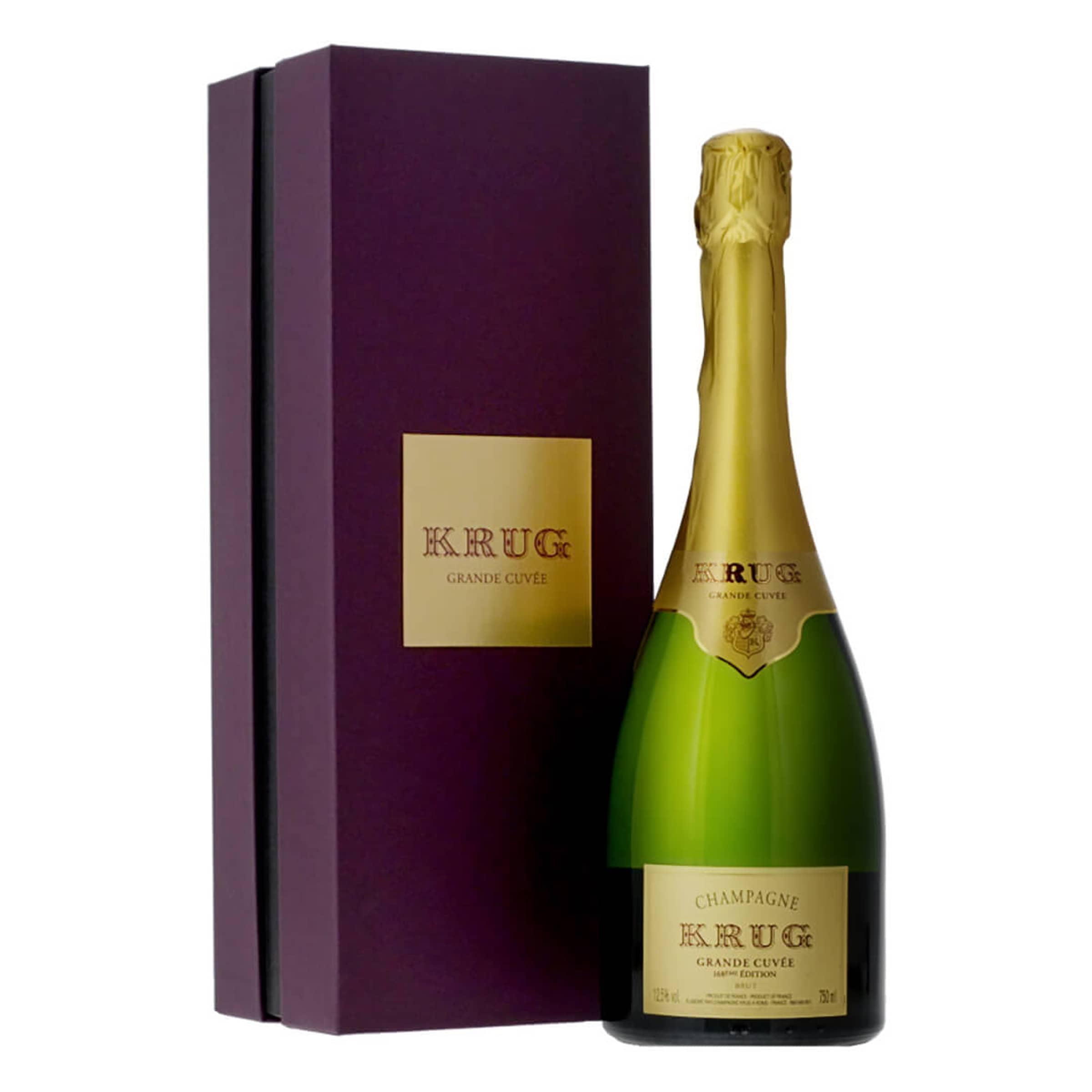 Krug Grande Cuvée mit Verpackung 75cl | Drinks.ch