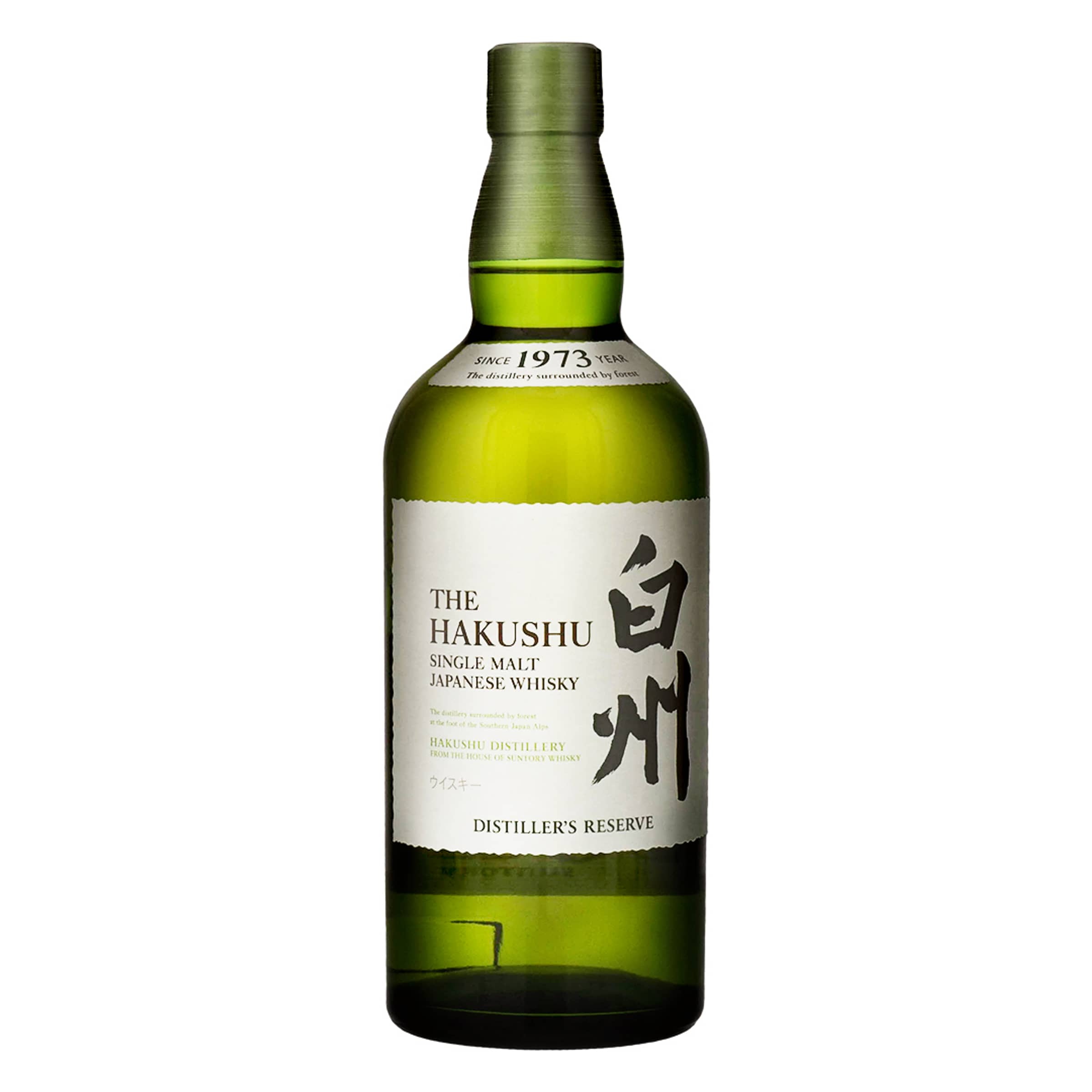 Suntory Hakushu シングルモルトウイスキー Suntory Hakushu Single Malt Whisky Distiller's Reserve 70cl