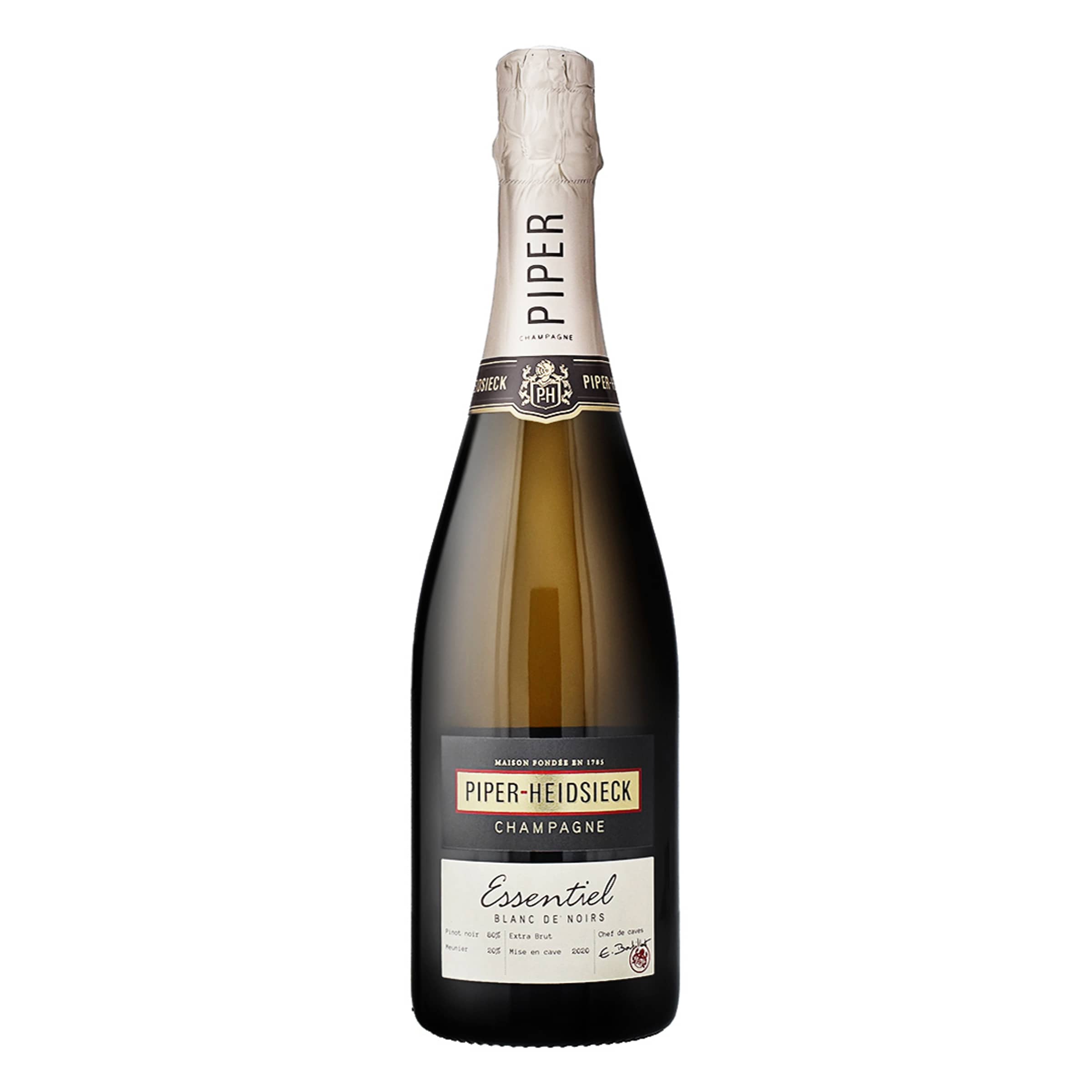 Piper Heidsieck Essentiel Blanc de Noirs Champagner 75cl Drinks.ch