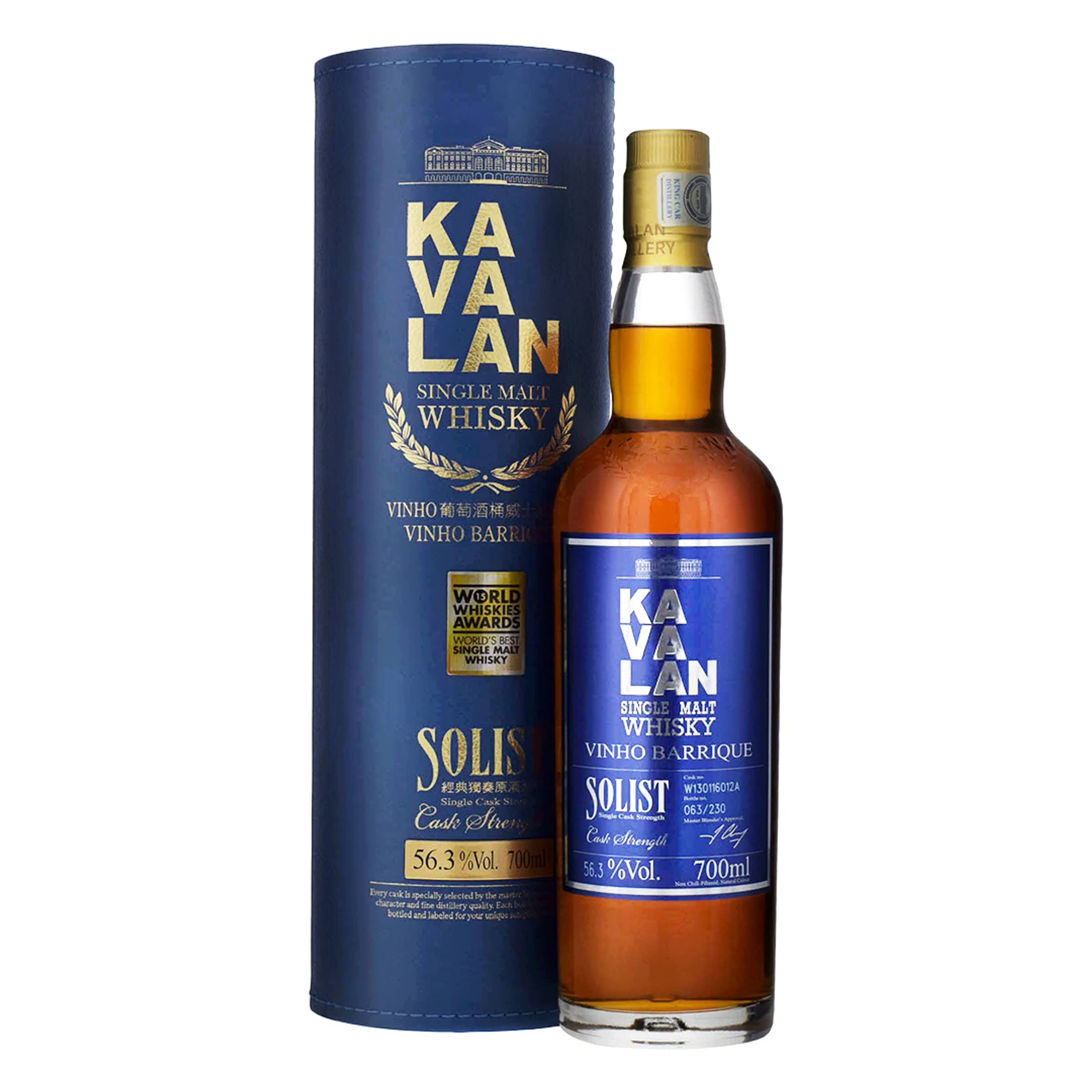 Kavalan Solist Vinho Barrique Whisky 70cl 56.3% | Drinks.ch