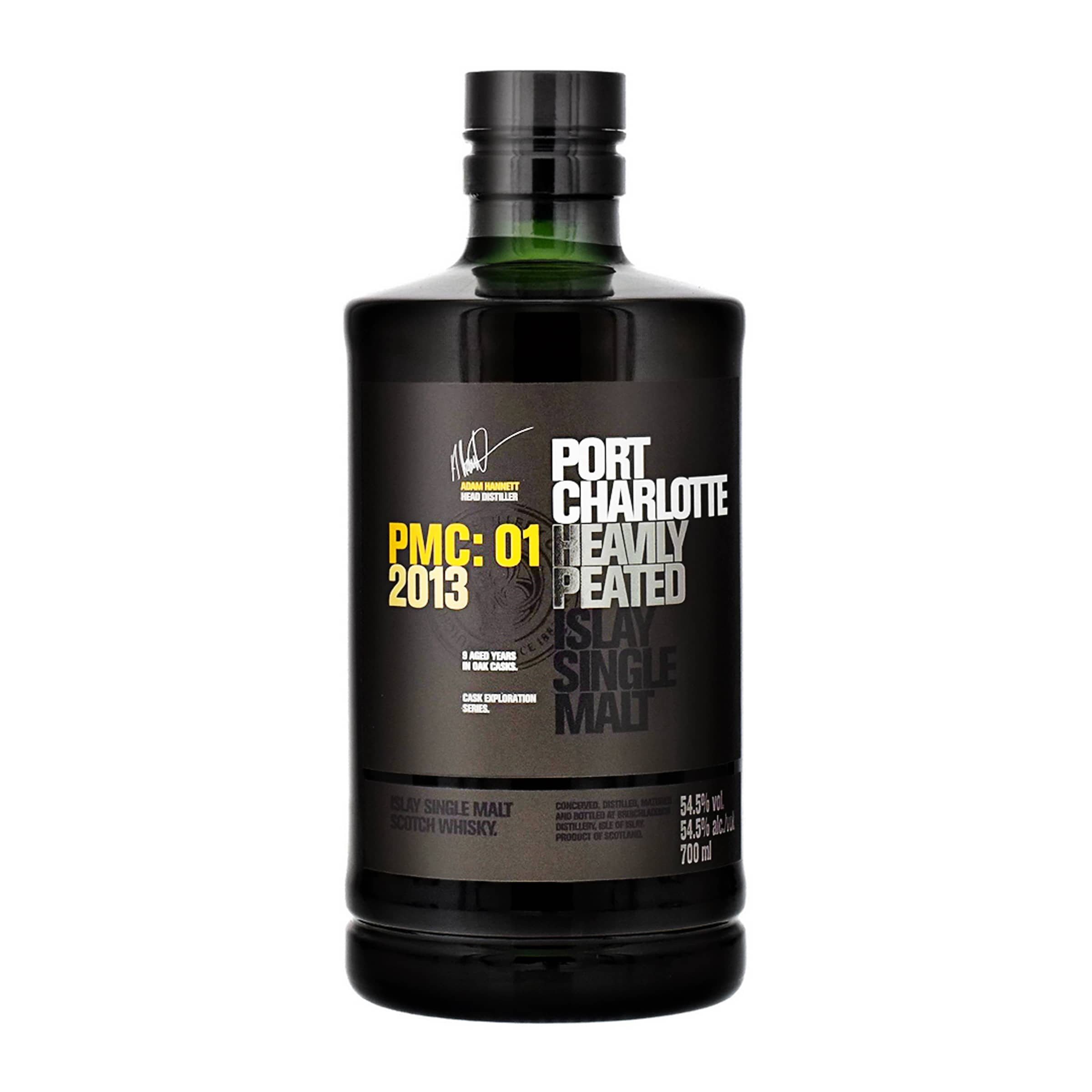 Bruichladdich Islay Barley Port Charlotte PMC: 01 2013 Heavily