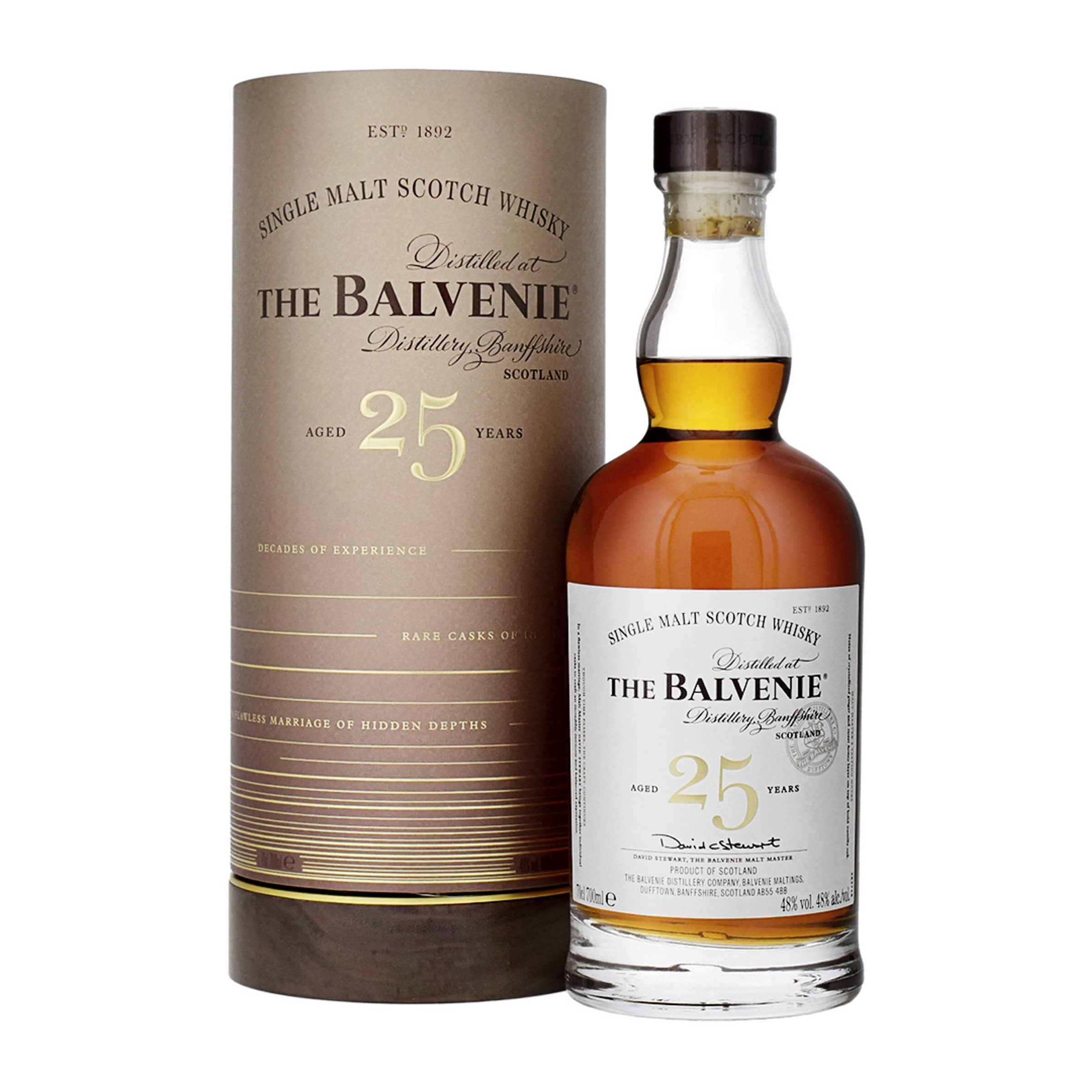 The Balvenie 25 Years Single Malt Scotch Whisky 70cl | Drinks.ch