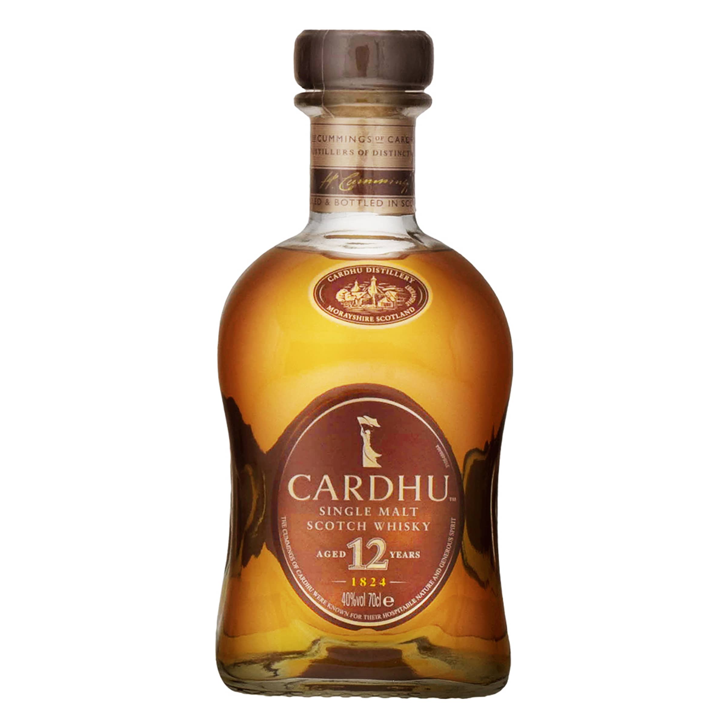 Cardhu 12 Years Single Malt Scotch Whisky 70cl | Drinks.ch