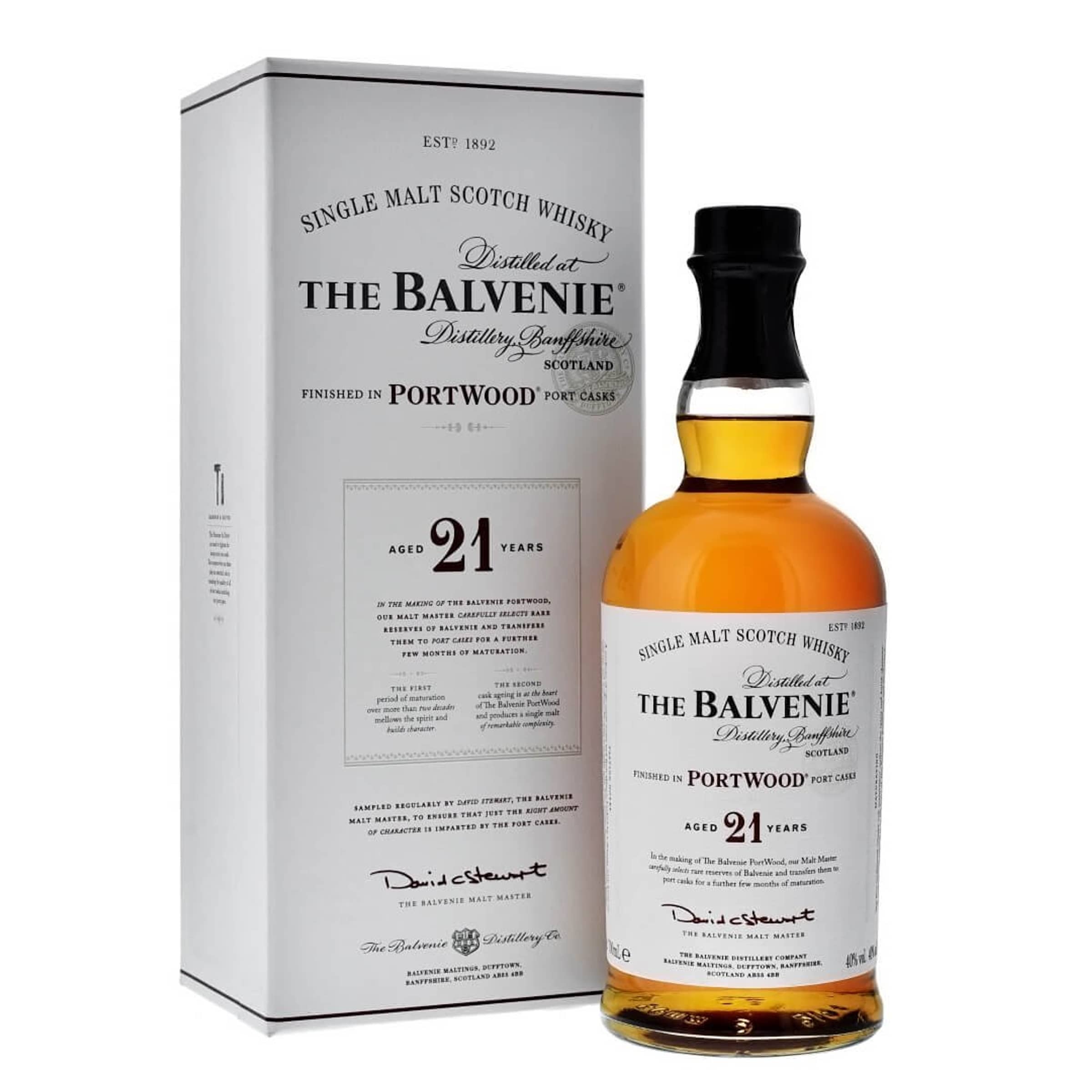 (値下げ)THE BALVENIE SINGLE BARREL 21年 The Balvenie 21 Years Port Wood Single Malt Whisky 70cl | Drinks.ch
