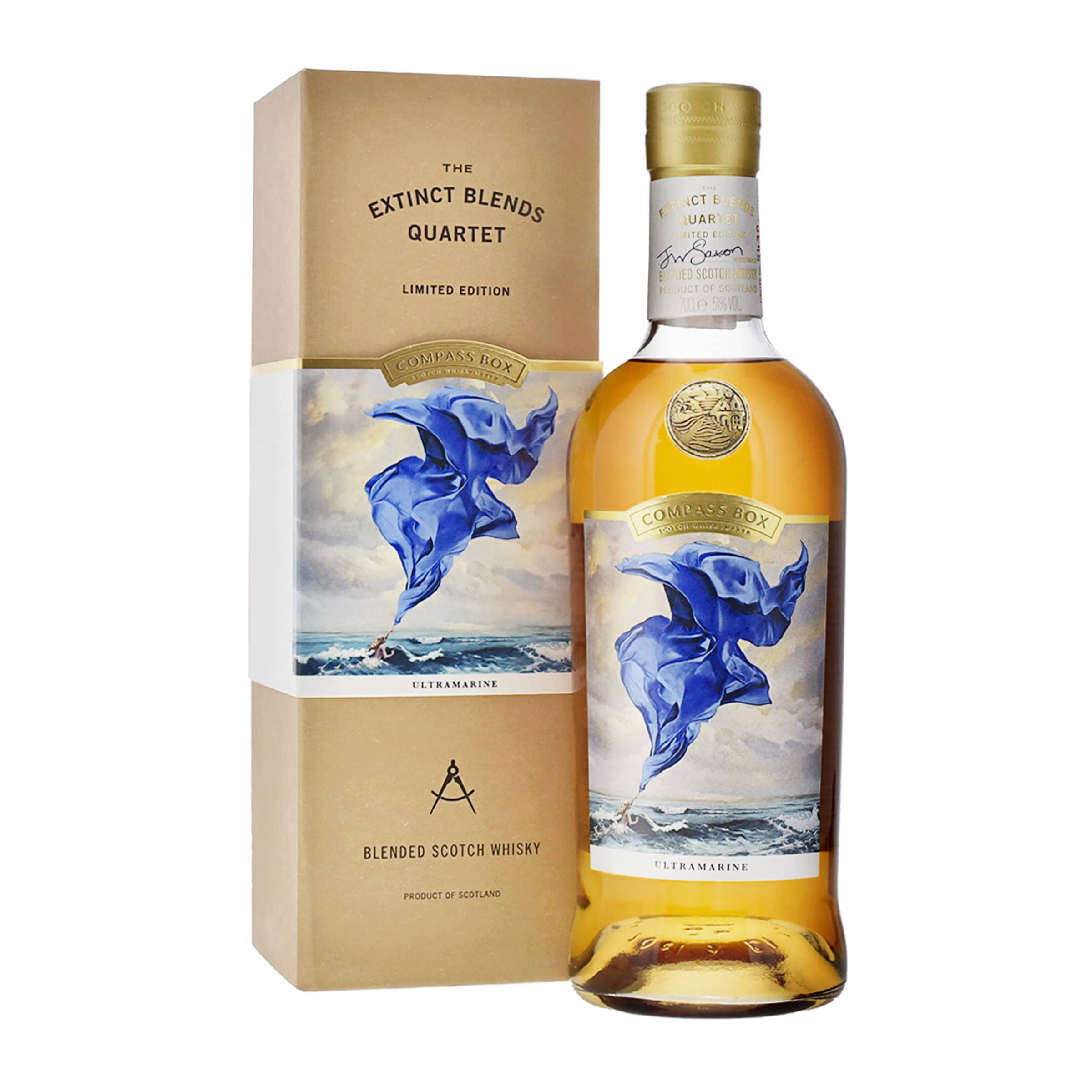 Compass Box The Spice Tree Blended Malt Scotch Whisky Coffret Cadeau 70cl  Avec 2 Verres