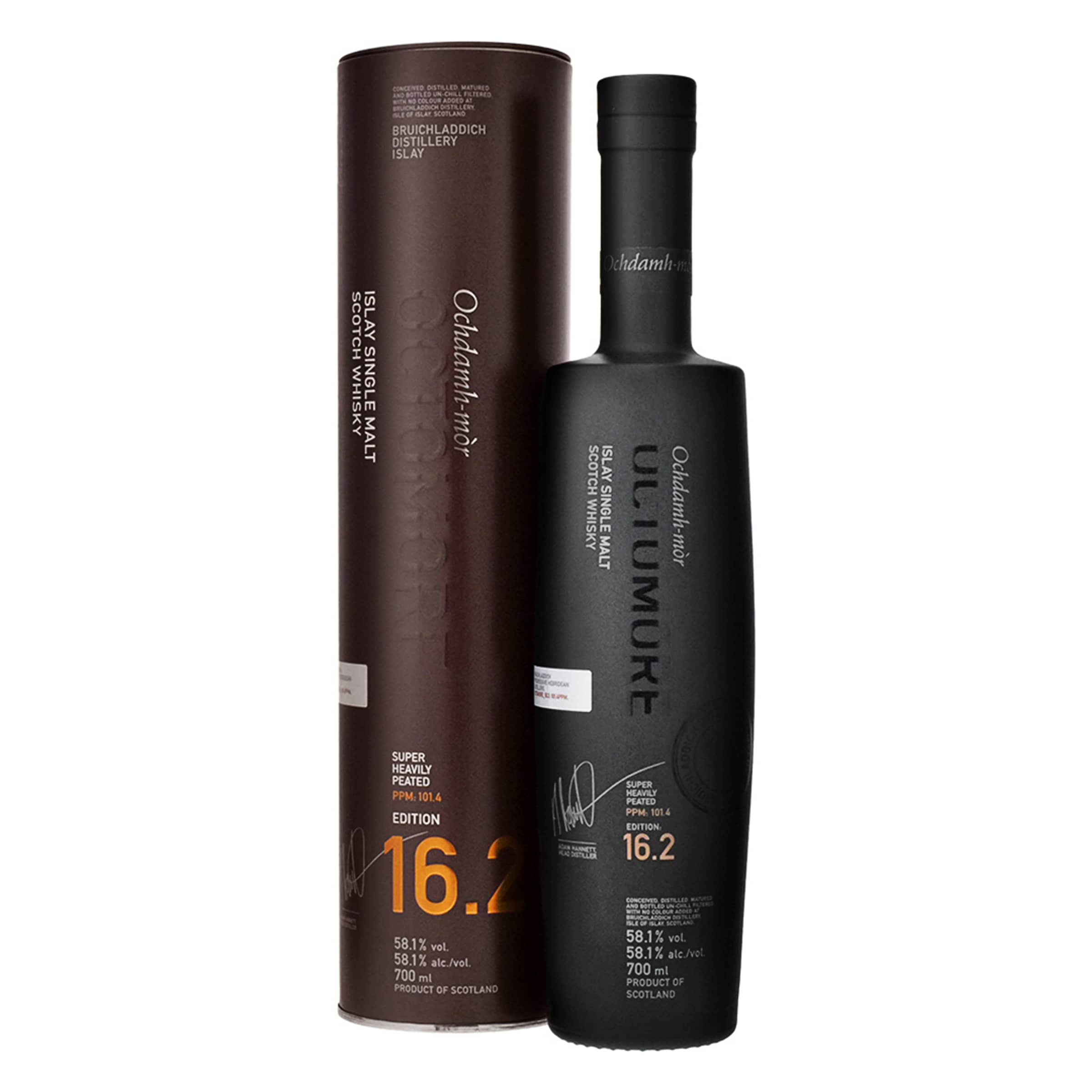 ウイスキー Bruichladdich Octomore 16.4 Bruichladdich Octomore 16.2 Single Malt Whisky 70cl | Drinks.ch