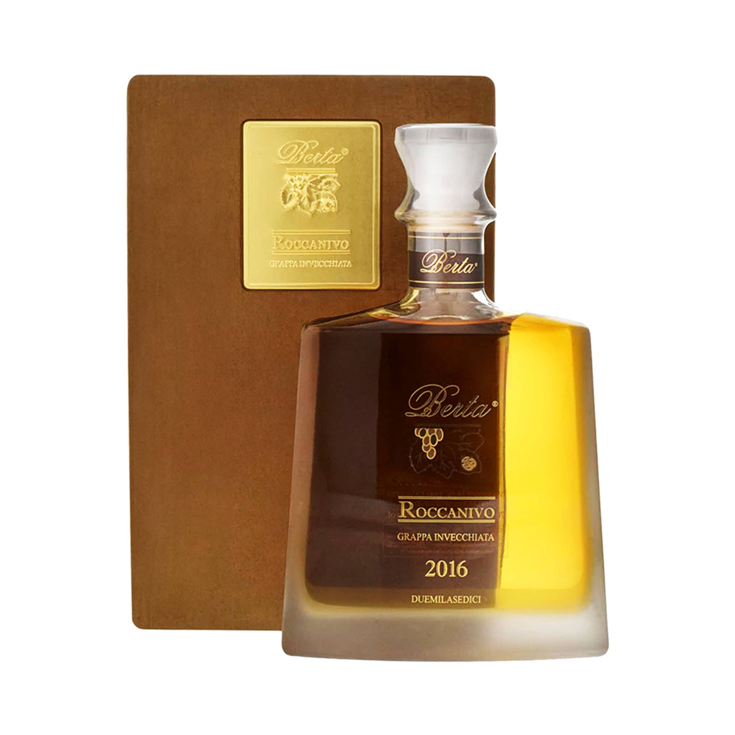 Grappa Berta Roccanivo (mit Holzkiste) 70cl | Drinks.ch