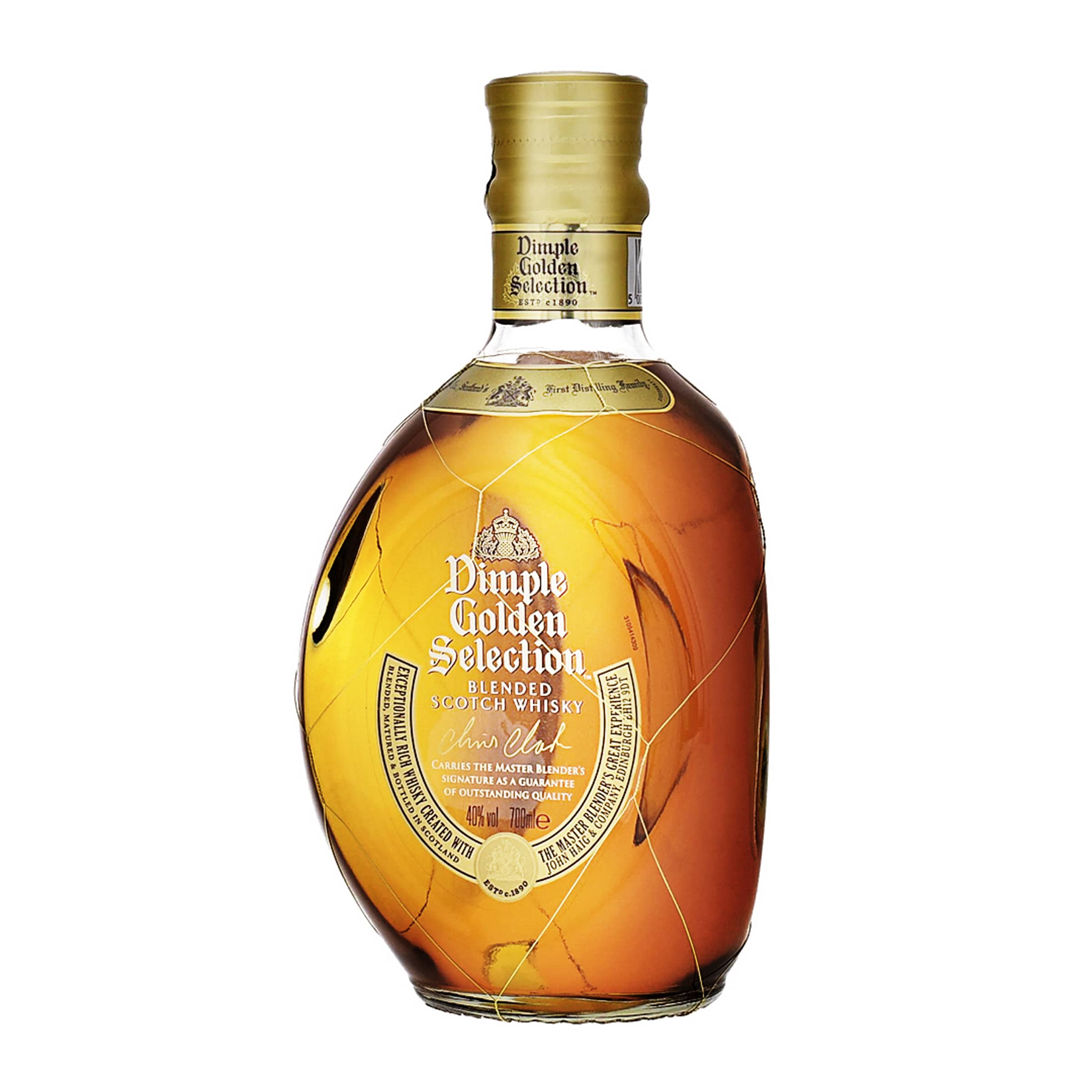 Golden Scotch Whisky Blended Selection 70cl Dimple