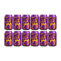 XOXO Prebiotic Tropical Sparkling Soda 33cl 12er Pack
