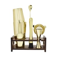 Bartool Set 6-teilig Gold