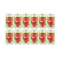 Living Things Watermelon & Lime Biotic Soda 33cl 12er Pack