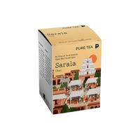 Pure Tea PYRA Sarala Organic Chai Tea Pack avec 15 sachets de thé
