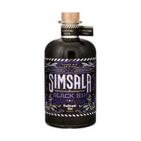 Flaschenpost Simsala Black Gin Glitzer Edition 50cl