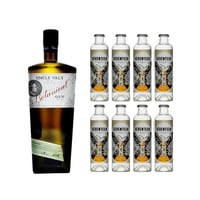 Uncle Val’s Small Batch Botanical Gin 75cl avec 8x 1724 Tonic Water