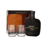 Barceló Imperial Onyx Rhum 70cl avec deux verres