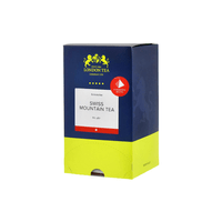 London Tea Swiss Mountain Tisane avec 25 sachets pyramidaux