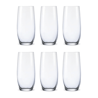 Bohemia Crystal Glass Club Long Drink Glas 35cl, 6er-Set