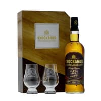 Knockando 21 Years Single Malt Whisky 70cl Set mit 2 Gläser