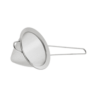 Barsieb Deep Filter silbern 9cm