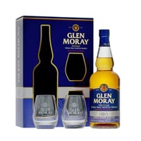 Glen Moray Port Cask Finish Single Malt Whisky 70cl Set mit 2 Gläser