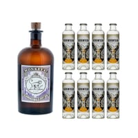 Monkey 47 Schwarzwald Dry Gin 50cl mit 8x 1724 Tonic Water