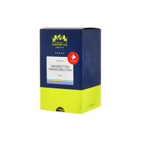 London Tea tisane d'églantier/hibiscus avec 25 sachets pyramidaux