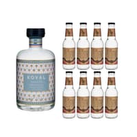 Koval Dry Gin 50cl avec 8x Doctor Polidori's Dry Tonic Water