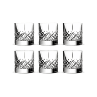 Ginza Tall Cuts Verre Old Fashioned 30cl, Pack de 6