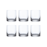Bohemia Crystal Glass Barline O.F. Whiskyglas 28cl, 6er-Set