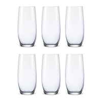 Bohemia Crystal Glass Club Long Drink Glas 35cl, 6er-Set