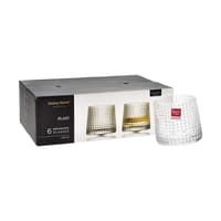 Danny Home Plaid Crystal Tumbler 15cl 6er-Pack