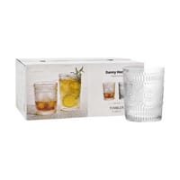 Danny Home Embossed Tumbler 30cl 6er-Set
