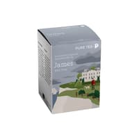 Pure Tea PYRA James Earl Grey Thé noir bio Pack de 15 sachets de thé