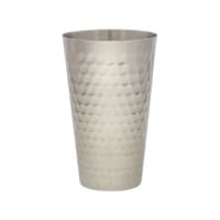 Edelstahl-Tumbler in Silber gehämmert 35cl
