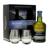 Connemara Distillers Edition Single Malt Whisky 70cl Set avec 2 Verres