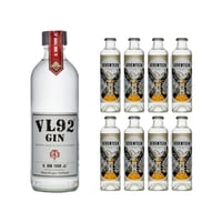 VL92 Gin 50cl avec 8x 1724 Tonic Water