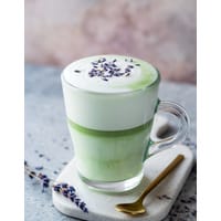 Lavender Matcha Latte