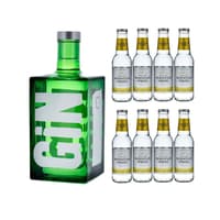 Clouds Gin 70cl mit 8x Swiss Mountain Spring Classic Tonic Water