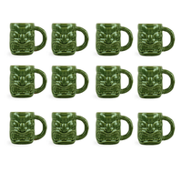 Libbey Tiki Mug Green 47cl, 12er-Set