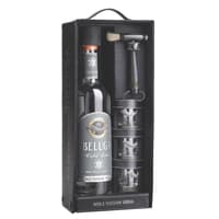 Beluga Vodka Gold Line Set mit Gläser 70cl