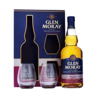 Glen Moray Sherry Cask Single Malt Whisky 70cl Set avec verres