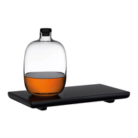 Nude Malt Whiskey Bottle with Wooden Tray 110cl